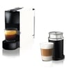Nespresso Essenza Mini Coffee Machine with Milk Frother - Compact & White