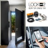 Smart Lock LockApp2 by Rav Bariach - App, Fingerprint, or Keypad Access