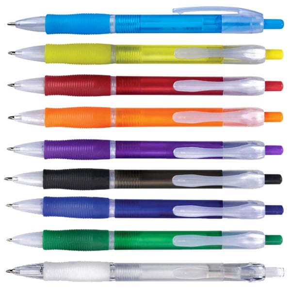 עט פלסטיק עם כרית ריפוד - מתנה עסקית מרשימה