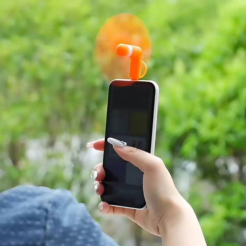 מאוורר לטלפון נייד לאייפון ואנדרואיד