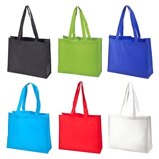 תיק ידידותי לסביבה לכנסים וקניות במגוון צבעים