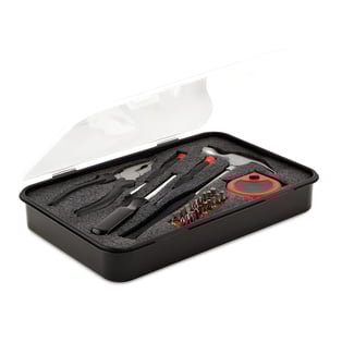 25-Piece Tool Set in a PP Box - Includes Hammer, Tape Measure & More