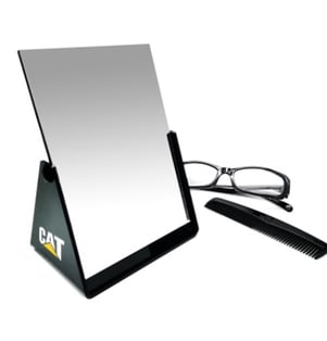 מראת מלבנית מפלסטיק איכותי