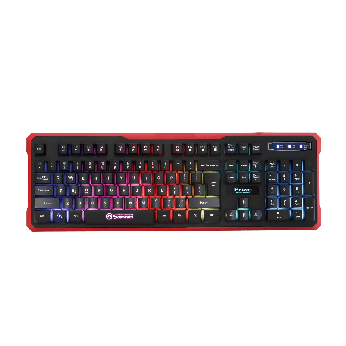 מקלדת גיימינג מכנית מתקדמת עם תאורה RGB