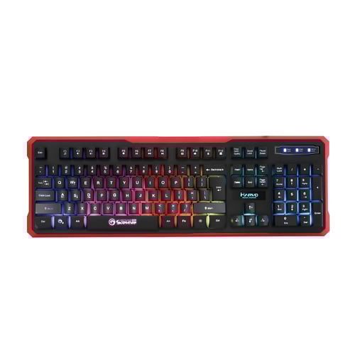 מקלדת גיימינג מכנית מתקדמת עם תאורה RGB