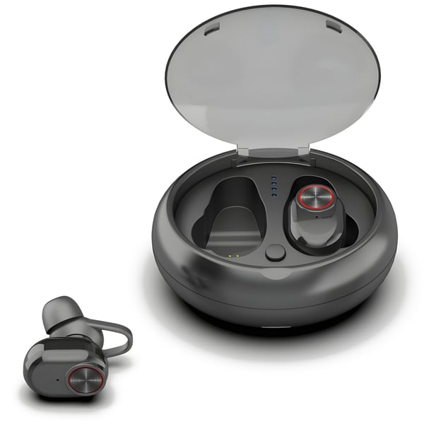 אוזניות Bluetooth כפתור אלחוטיות למוזיקה ושיחות