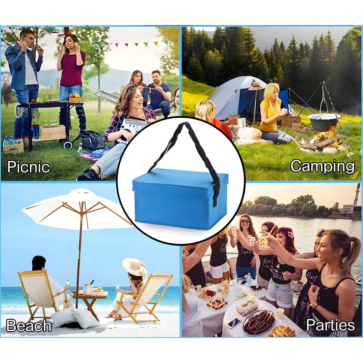 צידנית מתקפלת 20 ליטר – גרינלנד