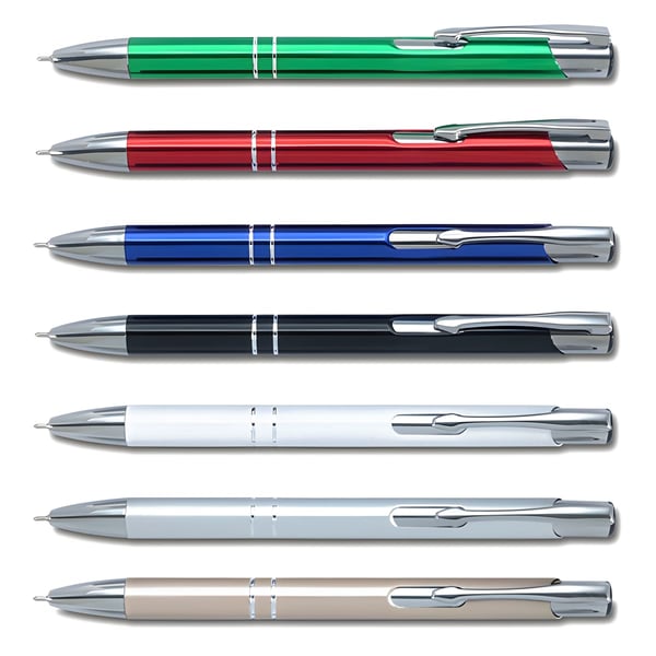 Metallic Gel Needle Pen with Stylish Design