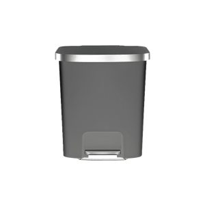 פח אשפה מט 50 ליטר עם פדאל EKO HANA אפור