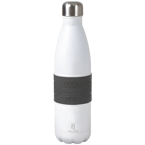 בקבוק תרמי נירוסטה חם / קר 750 מ"ל מבית H2O-Pro - לבן