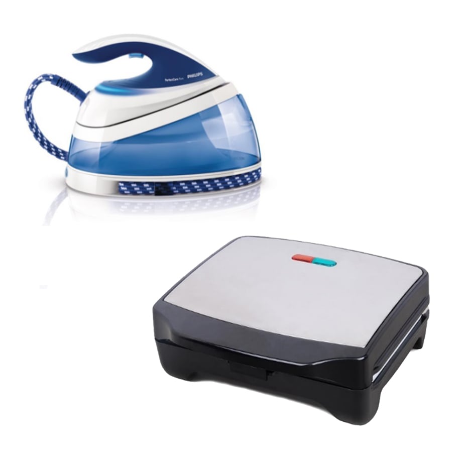 מגהץ PHILIPS וטוסטר לחיצה SAUTER - המתנה המושלמת לאירועים עסקיים