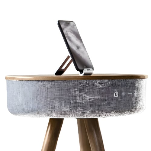 שולחן מולטימדיה חכם עם טעינה אלחוטית מבית NOA