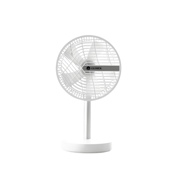 מאוורר שולחני נטען עם סוללת גיבוי '8