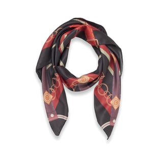 שָׁל מִשִּׁי פּוֹלִיאֶסְטֶר מְמוּחְזָר בְּעִיצוּב מְיוּחָד