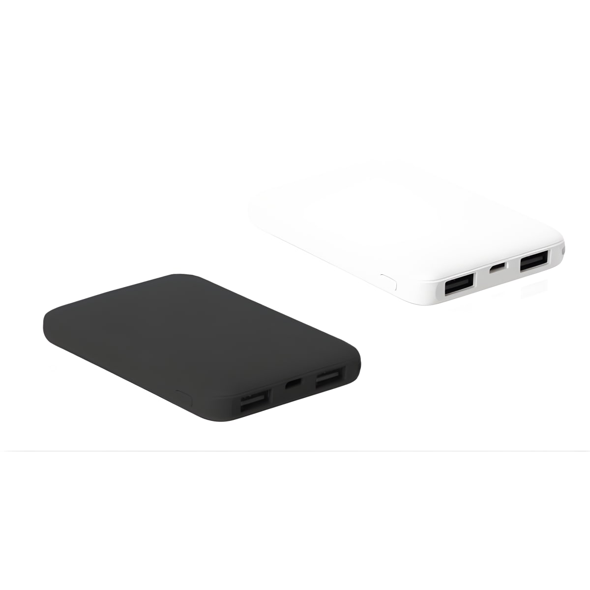 סוללת גיבוי ניידת עם 2 יציאות USB וגודל קומפקטי