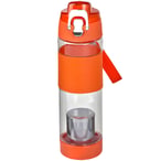 בקבוק ספורט 650 מ"ל עם פילטר תה מבית H2O-Pro