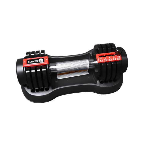 Adjustable Universal Dumbbell up to 5.5 kg by CLIMEX