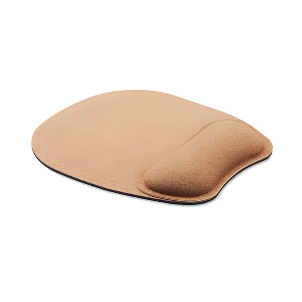 Cork Ergonomic Mouse Pad with Wrist Support