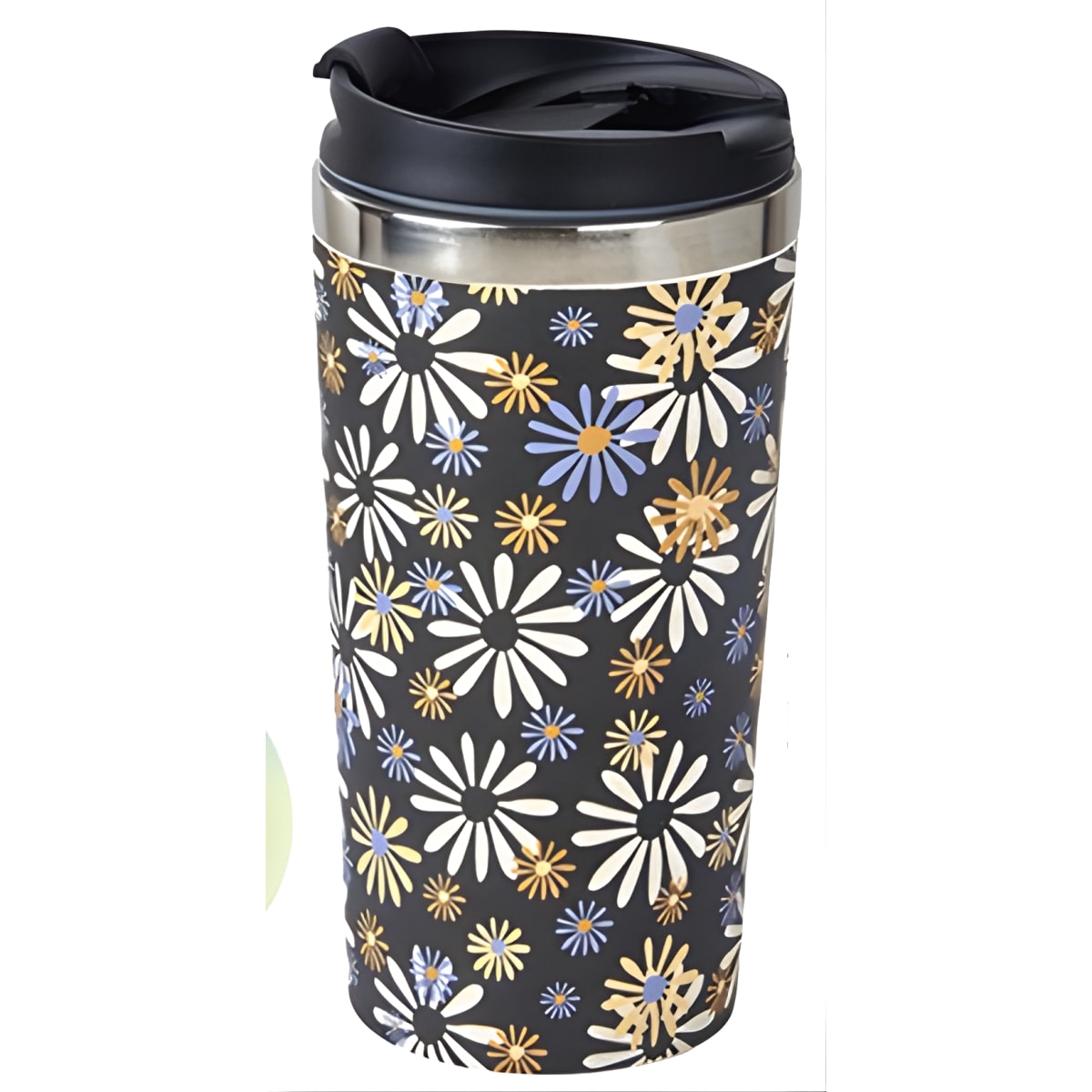 ספל תרמי אקולוגי מנירוסטה ובמבוק בנפח 450 מ"ל