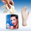 Box of 20 Colorful Disposable Gloves for Reuse