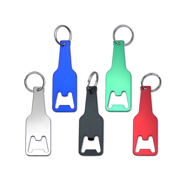 Stylish Aluminum Bottle Opener Keychain