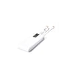 Power Bank 10000mAh with Digital Display and Built-in Cables