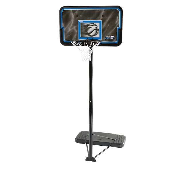 Adjustable Portable Basketball System with 44-Inch Backboard from Life Time