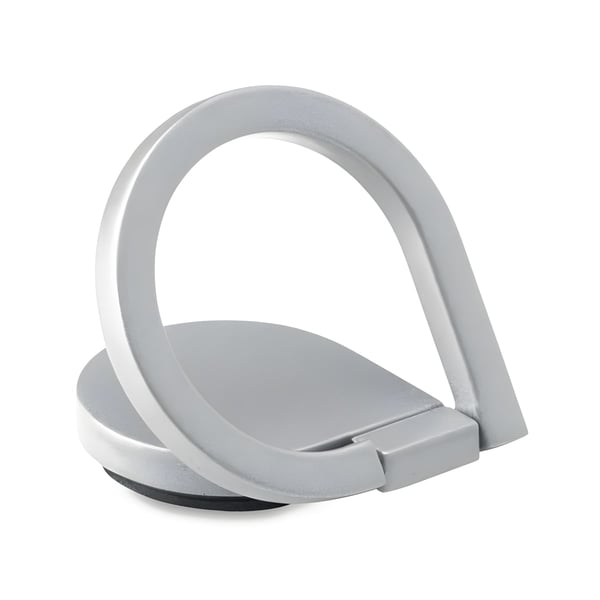 Matte Zinc Alloy Phone Holder with 3M Adhesive Ring