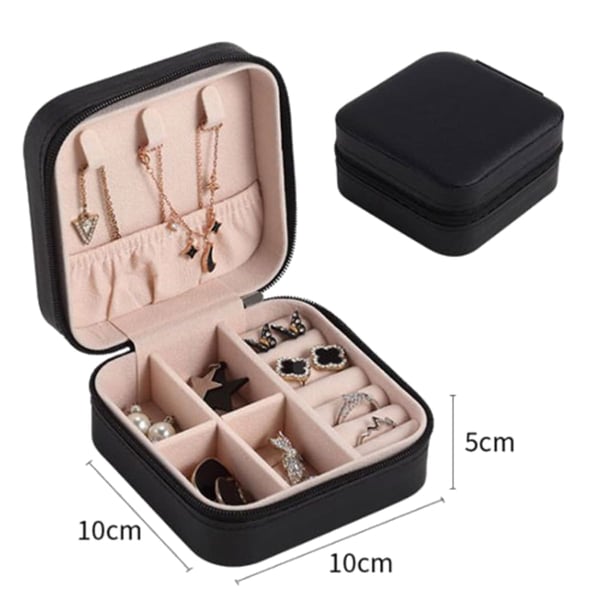 Exquisite Jewelry Box with Modern Design (10x10 cm)