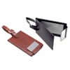 Luxury Faux Leather Luggage Tag - Premium Corporate Gift