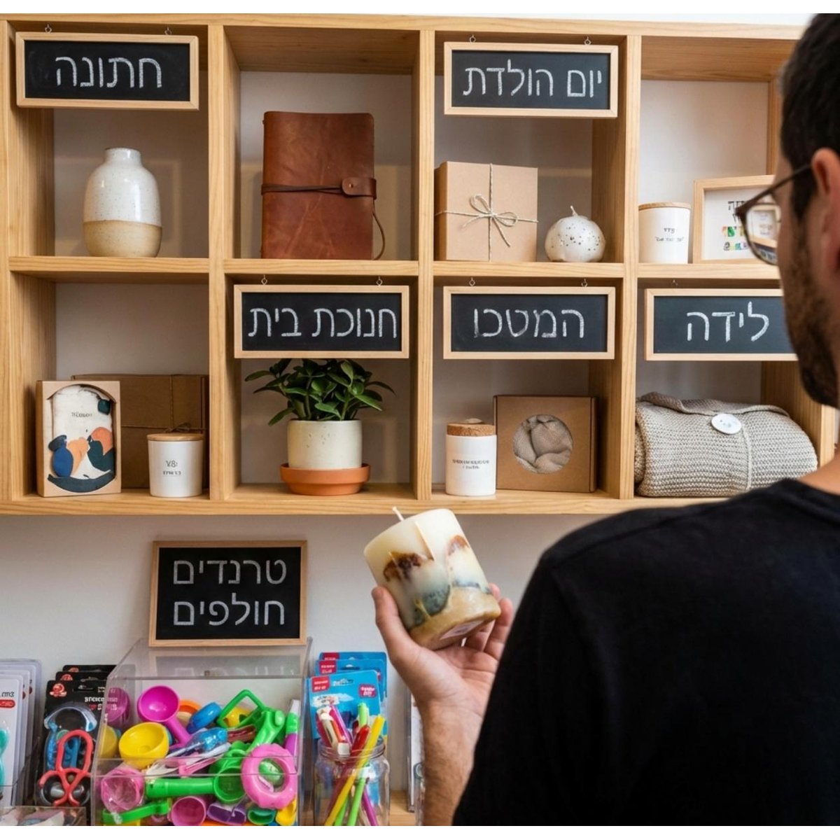 איך לבחור מתנה לפי סוג האירוע ולא לפי טרנד