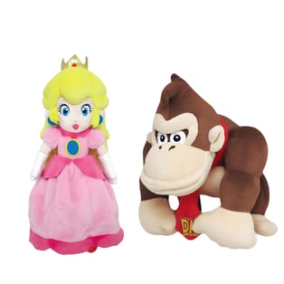 Classic Donkey Kong and Peach Figure Set by Nintendo