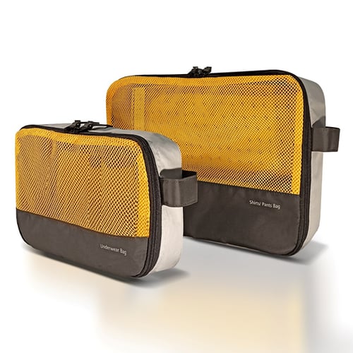 סט נסיעות הכולל 2 תיקים לאחסון וסידור מזוודה