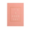 Elegant Pink Notebook with Custom Design