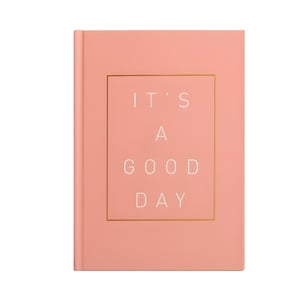 Elegant Pink Notebook with Custom Design