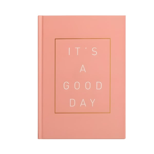 Elegant Pink Notebook with Custom Design