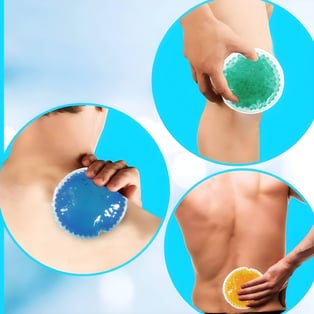 כרית קרחום לוטוס להקלה על כאבים