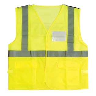 אפוד בטיחות זוהר לצוות שטח מקצועי