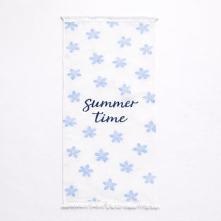 לונג חמאם יחיד עם פרנזים מבד ספאן