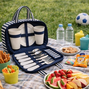 סט פיקניק משפחתי קומפקטי | Picnic Ready