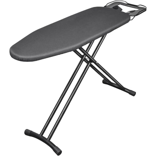 קרש גיהוץ מתקפל שחור איכותי