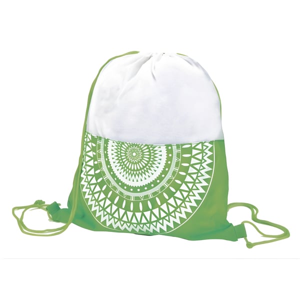 Green Mandala Lightweight Backpack