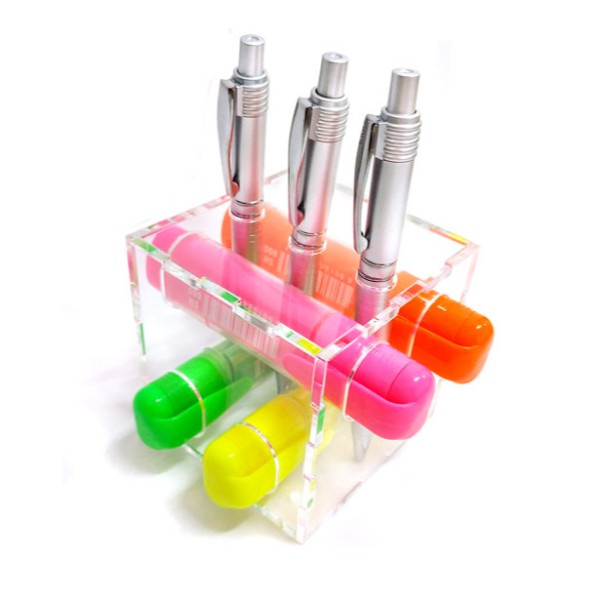 Stylish Holder for Markers and Pens with Colorful Print