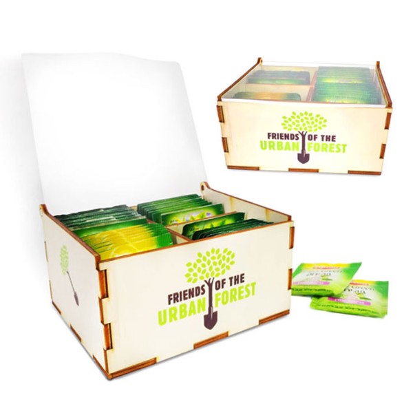 קופסת תיונים בעיצוב יוקרתי - מתנה עסקית מושלמת