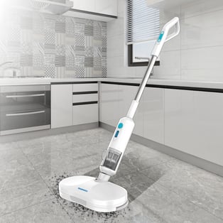 שואב אבק ומנקה פוליש אלחוטי DAEWOO עם אביזרים