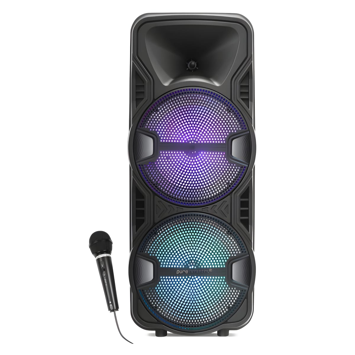 מערכת קריוקי ניידת עם רמקולים 8 אינץ'