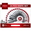 Luxury 24-Piece Knife Set - Perfect Kitchen Gift