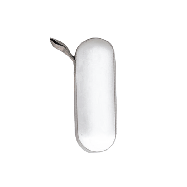 Compact Foldable White Umbrella - Stylish and Durable