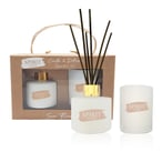 סט בלוסום יוקרתי עם נר ומפיץ ריח מבית SPIRIT New York