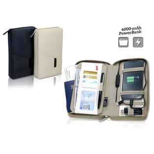 ארנק מטען נייד עם סוללת גיבוי